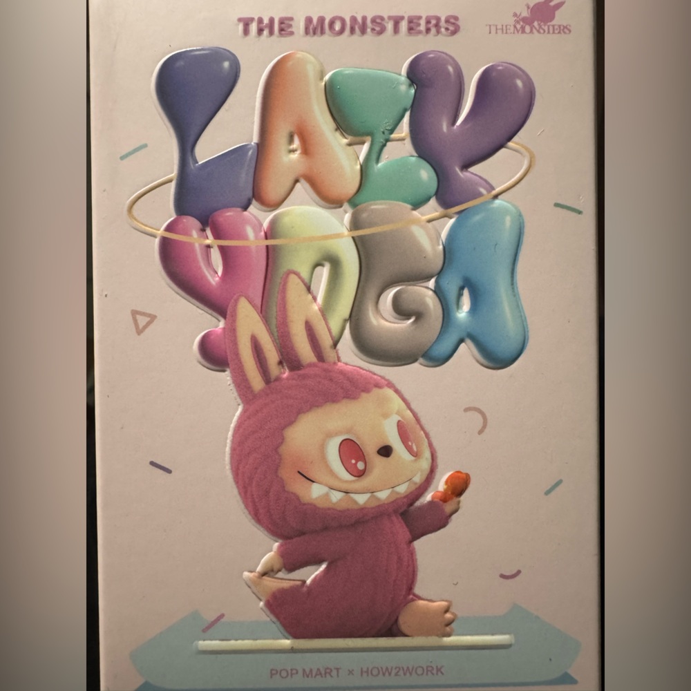 POP MART LABUBU The Monsters Lazy Yoga Blind Box Figure